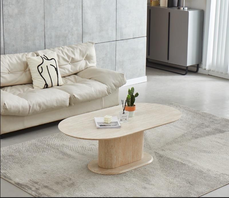 Table basse Léa travertin