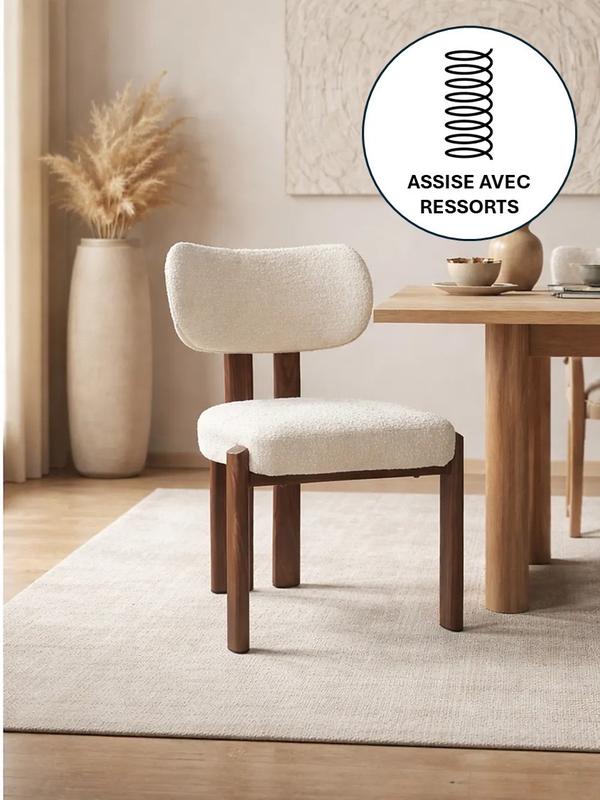 chaise hera noyer